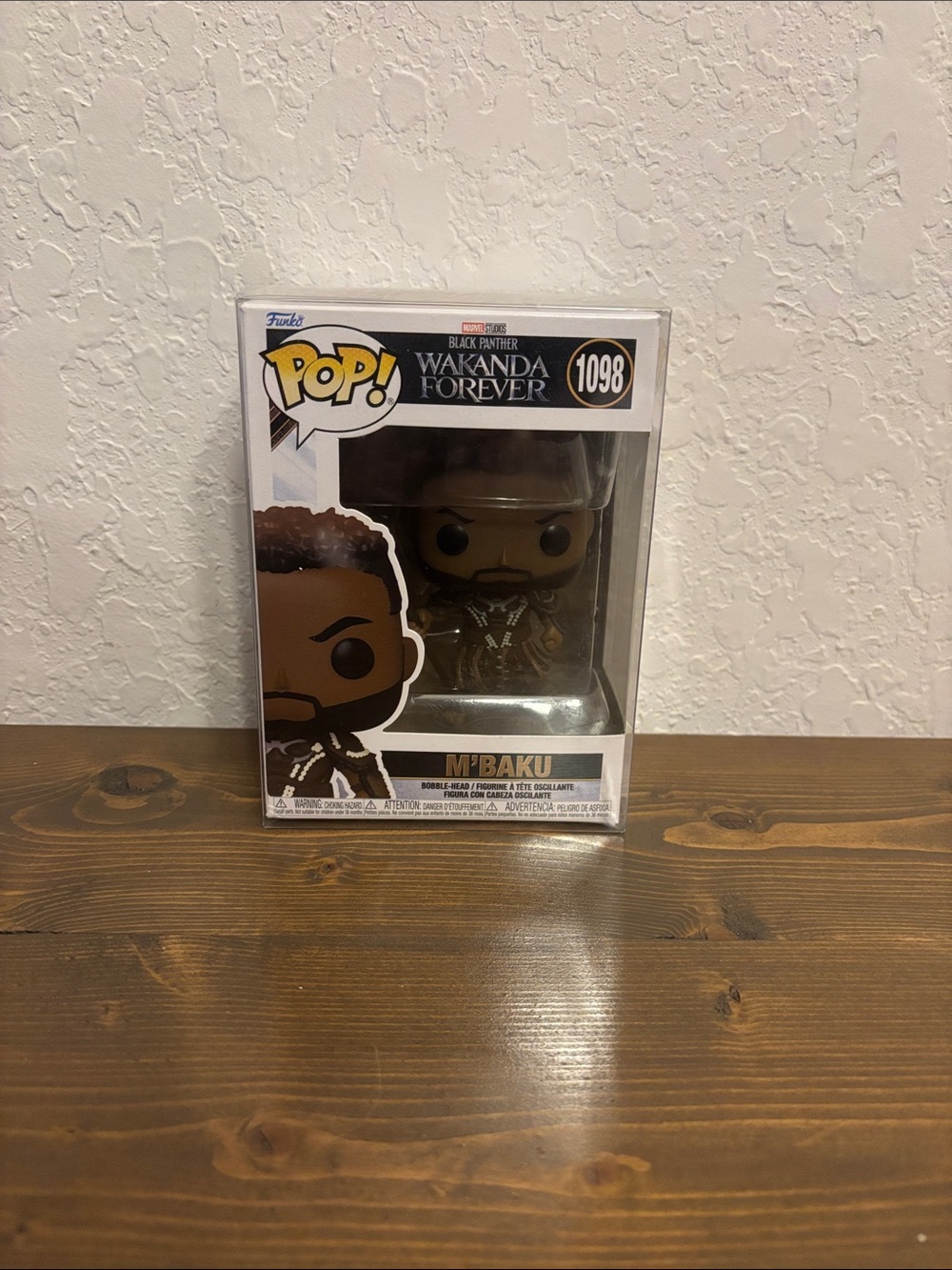 Funko Pop! M'Baku Vinyl Figure - Black, Gold
